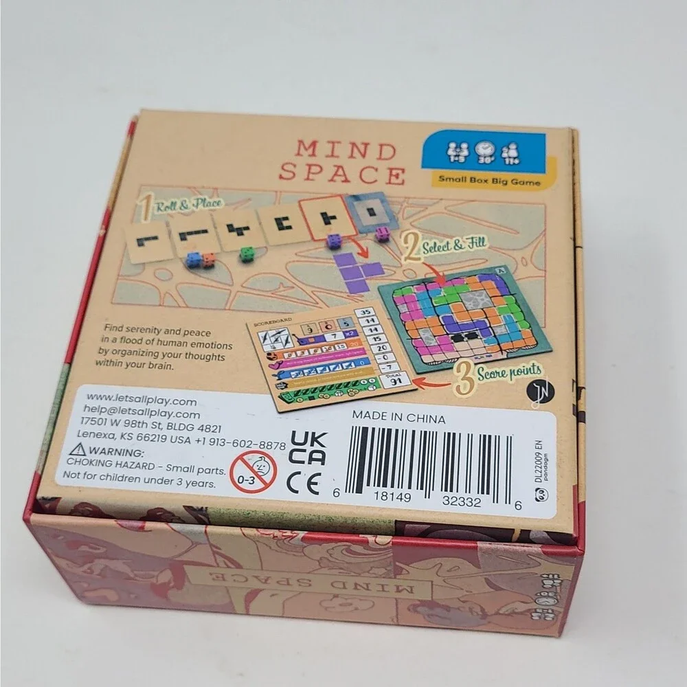 Mind Space Board Game + Kickstarter Extras Allplay Board Game
